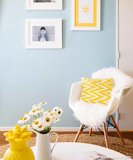 Summer blues and yellows