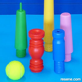 Colourful skittles game