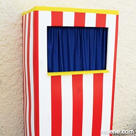 Build a puppet theatre