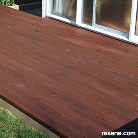 Kwila deck 