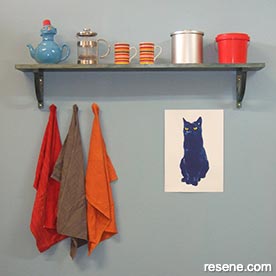 Kitchen shelf