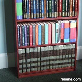 MDF bookcase