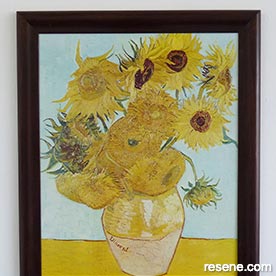 Give an old wooden picture frame a new lease of life