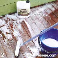 Step 1 how to clean a deck