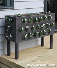How to make a colourful planter