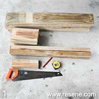 Step 1 how to make a planter box
