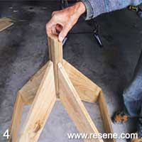 Step 4 how to build a pyramidal herb planter