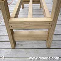 Step 3 how to make kids' garden furniture