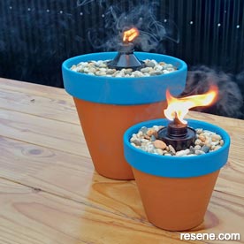 Tabletop tikki torch 