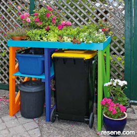 Make a frame for your bins