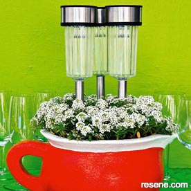 Fragrant outdoor solar light