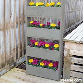 Make a vertical planter