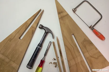 Step 4 - cut out each slot