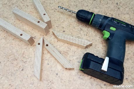 Timber hooks - Step 4