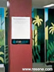 TelstraClear office mural