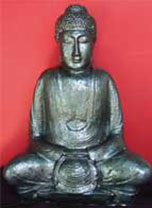 How to make a metallic Bhuddha statue