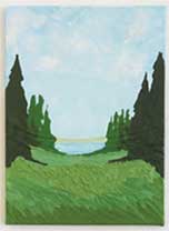 How to create a landscape painting