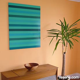 Retro-look canvas 