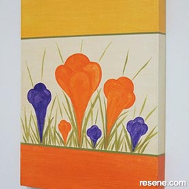 Art Deco painting with Resene Paints