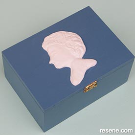 Cameo jewellery box