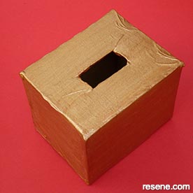 Gold money box
