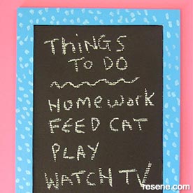 How to make a memo board