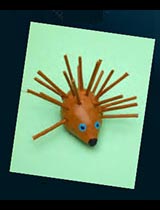 Make a hedgehog