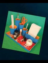 Make a desk tidy