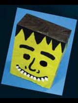 Make a spooky monster mask