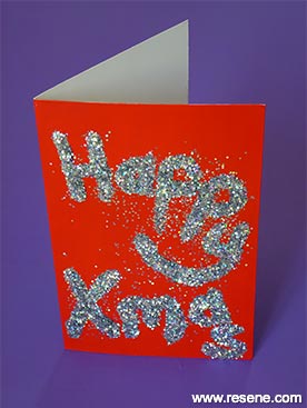 Make a Christmas card