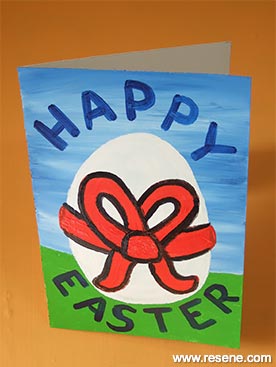 Make an easter card