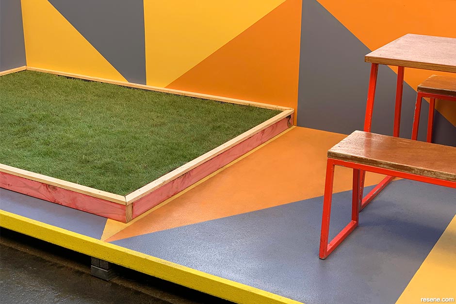 Adding grit to the trafficable surfaces