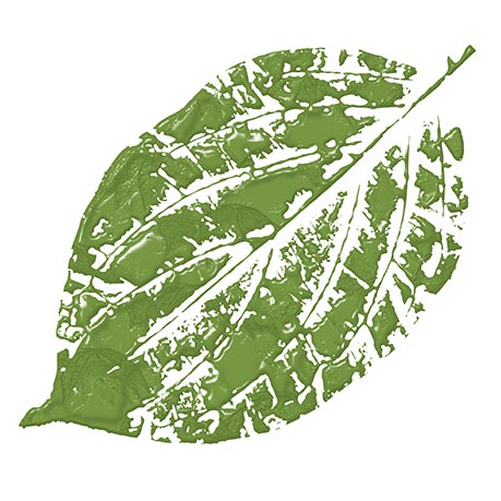 Painted leaves