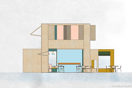 The UnderCover Bistro rendering - 2