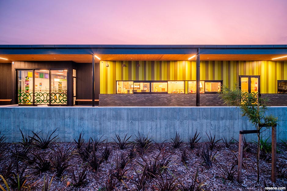 Heretaunga Intermediate Technology Block exterior
