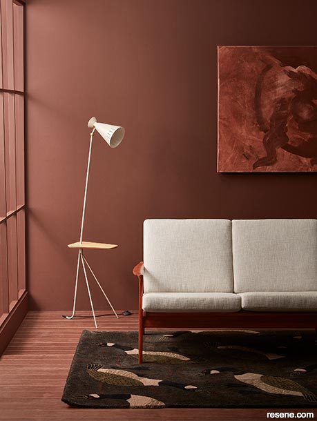 Character neutrals contribute to a tranquil atmosphere