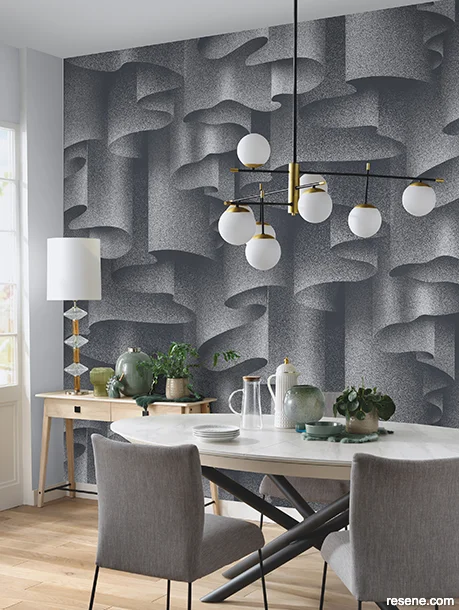 Cascading curves - Resene Wallpaper Collection 2538M-12