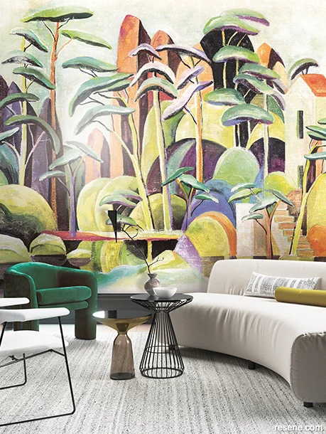 Aquila Resene Wallpaper DGILA3011 – Striking Abstract Landscape