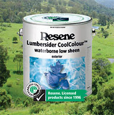Reusable boxes for packaging Resene paints