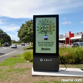 Free EV charging at select Resene ColorShops