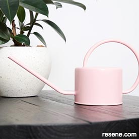 The Resene Grow watering can