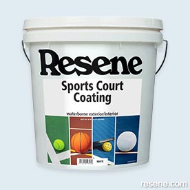 Sports Court Coating - information and colour range