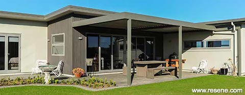 Home painted in Resene Lumbersider CoolColour™