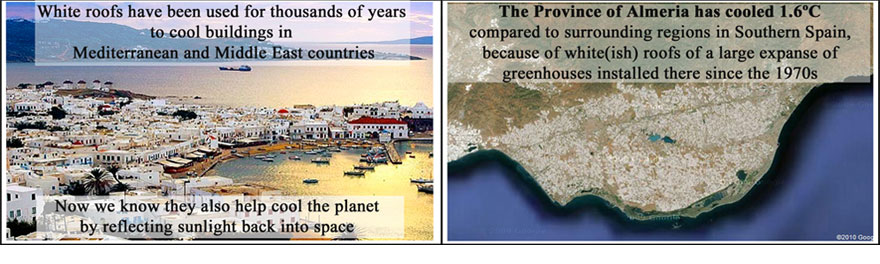 White roofs have been used for thousands of years