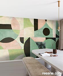 Resene Aquila Wallpaper Collection - Room using DGILA105