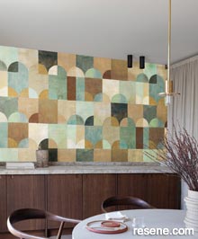 Resene Aquila Wallpaper Collection - Room using DGILA202