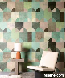 Resene Aquila Wallpaper Collection - Room using DGILA205