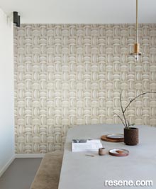Resene Aquila Wallpaper Collection - Room using ILA302