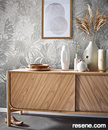 Resene Botanica Wallpaper Collection - Room using 33301