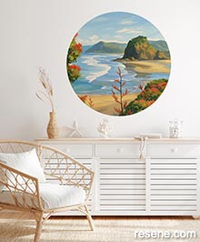 Resene Cirque Act II Wallpaper Collection - Room using 63080
